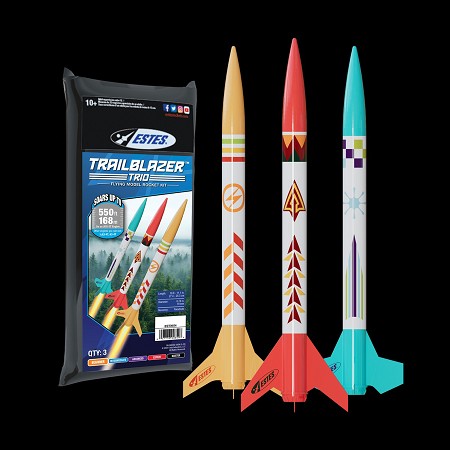 Trailblazer Trio™ Estes Model Rocket Kit