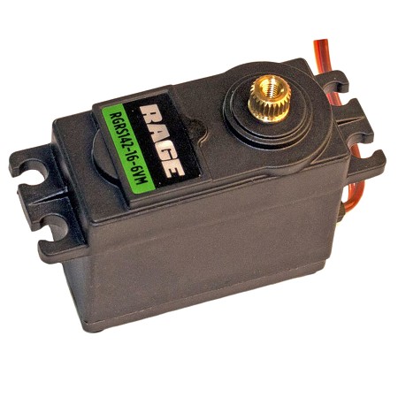Standard Size Metal Gear Analog Servo, Torque/Speed@6V 142/.16