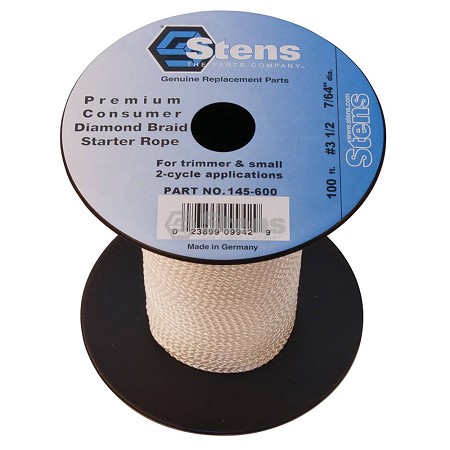 100'Diamond Braid Starter Rope - #3-1/2 Diamond