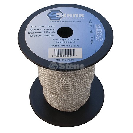 100'Diamond Braid Starter Rope - #6 Diamond
