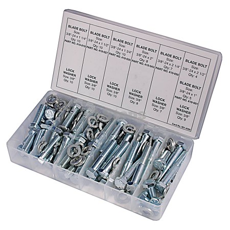 Blade Bolt Kit - 108 Piece Kit