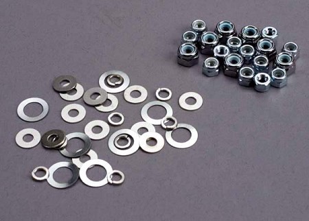Nut & Washer Set (3mm/ 4mm Lock Nuts)