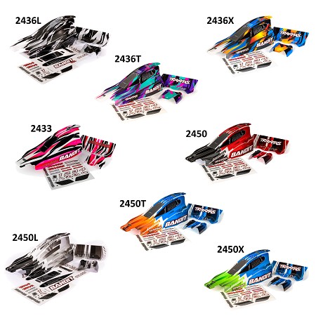 Body & Wing, Traxxas Bandit® VXL