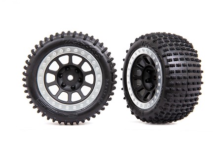 Alias® 2.2" Tires with Multi-Spoke Wheels (Rear, Medium Compound) (2470G or 2470T)