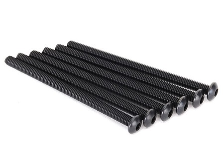 3x45mm Button Head Machine Screws (Hex Drive)(6)