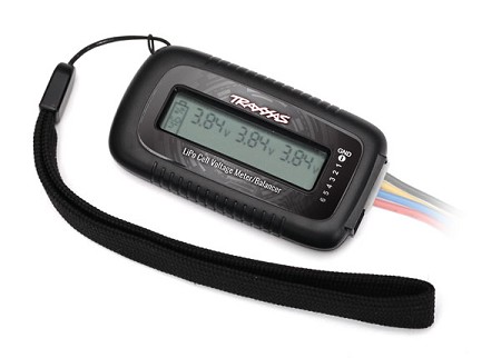 Lipo Cell Voltage Checker/Balancer (Requires #2938X Adapter For Traxxas ID Batteries)
