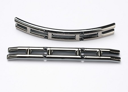 Black Chrome Bumpers (Front & Rear)