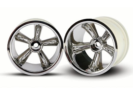 Pro-Star TRX 2.2" Chrome Rear Wheels