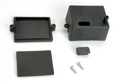 Receiver Box with Rubber Plug & Adhesive Foam Chassis Pad