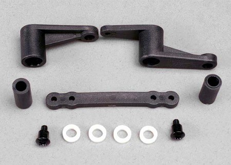 Steering Bellcranks (2) with Bushings, Spacers, Draglink, & Screws