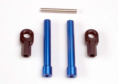 Bellcrank Posts, Aluminum (2)/ Steering Link Threaded Rod (3x25mm)/ Long Rod Ends (2)