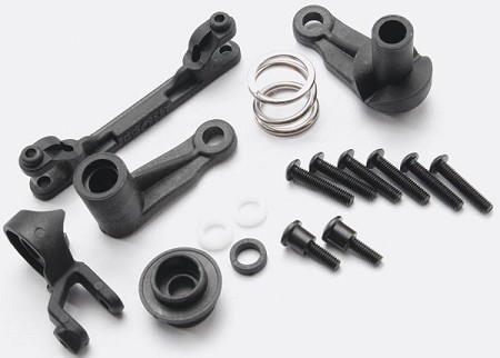 Steering Bellcranks/ Servo Saver/ Servo Saver Spring/ Servo Spring Retainer (Requires 5x11mm BB (2))