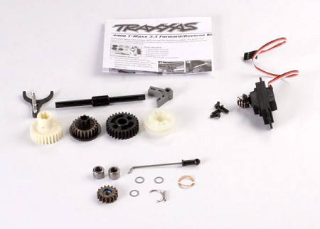Reverse Installation Kit (Includes All Components To Add Mechanical Reverse (No Optidrive) To T-Maxx 3.3) (Includes TRA2060 Sub-Micro Servo)