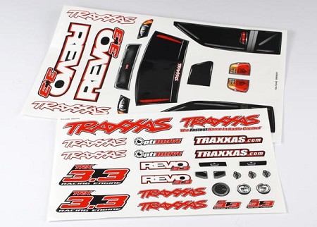 Revo® 3.3 Decal Sheets