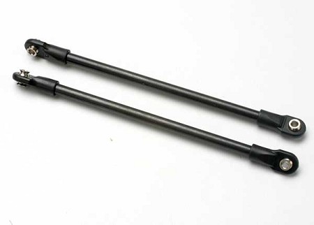 Push Rod (Steel) (Assembled with Rod Ends) (2) (Black) (Use With #5359 Progressive 3 Rockers)