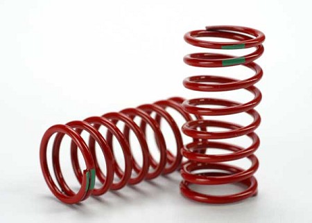 1/10 GTR Springs (3.5-Rate Green Stripe) (2)