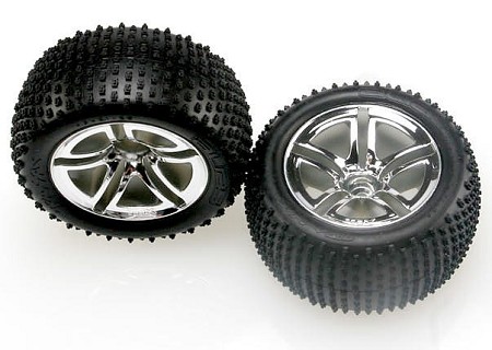 2.8" Alias® Tires on Twin-Spoke Wheels (Nitro Rear) (2)