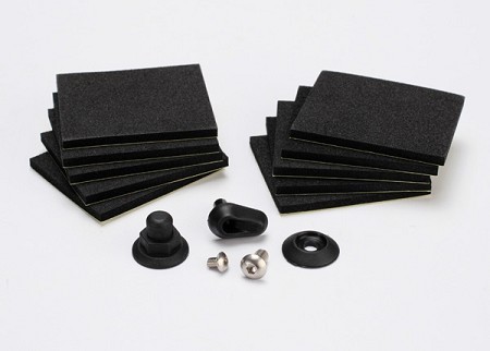 Hatch Post, Hull Water Outlet, Foam Pads & Hardware