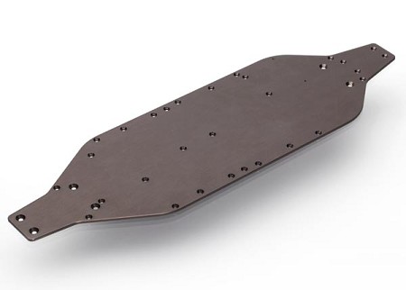 6061-T6 Aluminum Chassis (Dark Titanium Anodized)