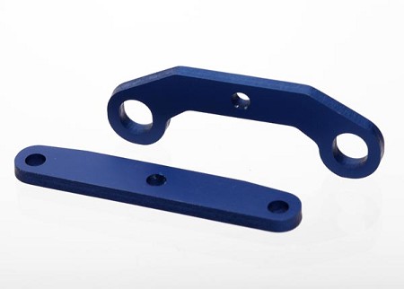 Front & Rear Aluminum Bulkhead Tie Bars (Blue Anodized)