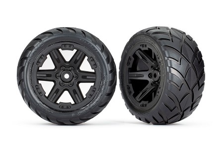 2.8" Anaconda Tires on RXT Wheels with Foam Inserts (2WD Electric Rear) (2) (TSM® Rated)