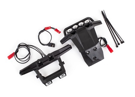 Complete LED Light Set (Includes Front and Rear Bumpers with LED Light Bar, Rear LED Harness, & BEC Y-Harness) (fits 4WD Rustler®)