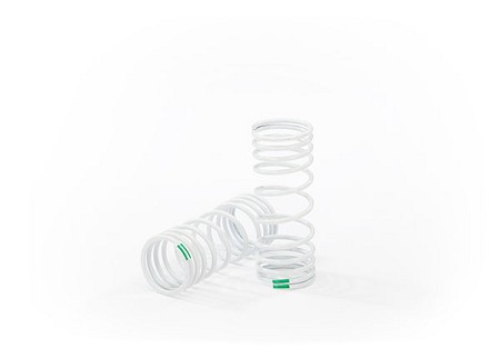 Front Springs (Progressive, -10% Rate, Green) (2)