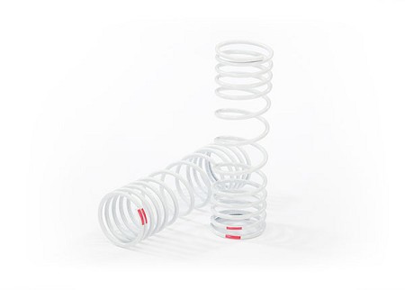 Rear Springs (Progressive, +10% Rate, Pink) (2)