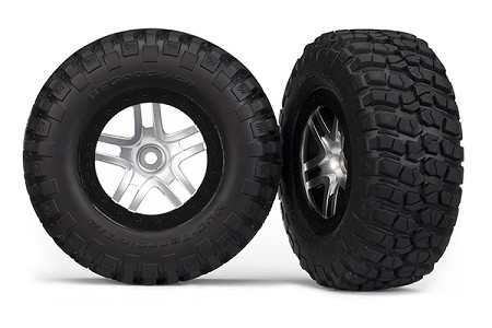 BFGoodrich® Mud-Terrain™ T/A® KM2 Tires on SCT Split-Spoke Beadlock Style Wheels (S1 Ultra-Soft, Off-Road Racing Compound) 