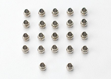 Hollow Balls, Steel (Machined) (20) for Traxxas