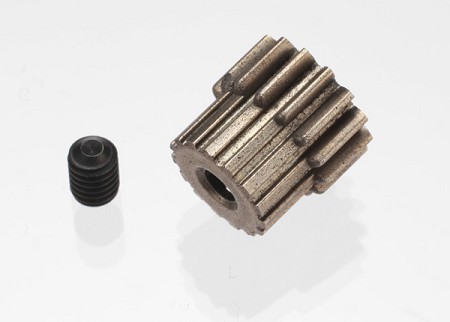 15-T Pinion Gear (48 Pitch, 2.3mm Shaft)/ Set Screw