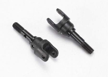 Stub Axle, Steel (2)/ Yokes (2) (Assembled)