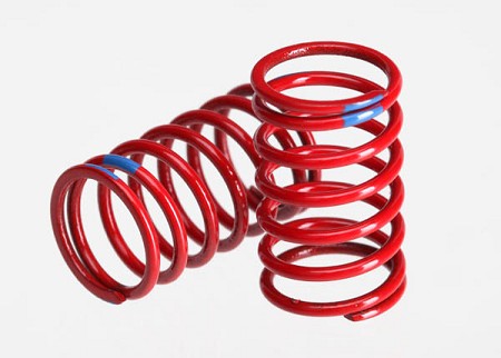 GTR Shock Spring (2.925 Rate, Blue) (1 Pair) Standard or Nickel Finish