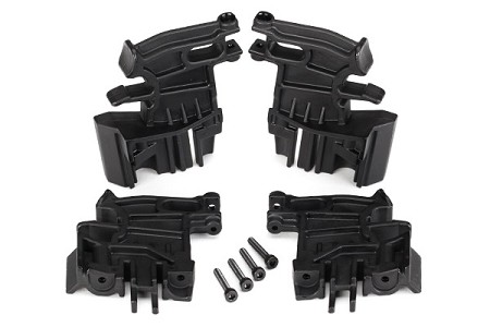 Battery Hold-Down Mounts, Left (2)/ Right (2)/ 3x18mm CS (4), X-Maxx®