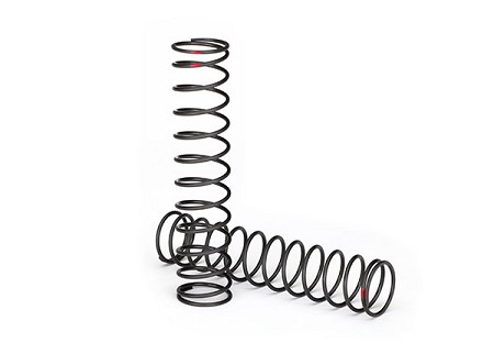 GTX Shock Springs (Natural Finish) (1.538 Rate, Red Stripe) (2)