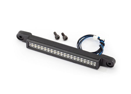 LED Light Bar, Front (High-Voltage) (40 White LED's, Double Row, 82mm Wide), X-Maxx®, Maxx®