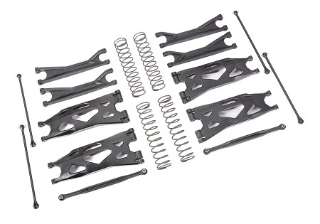 X-Maxx® WideMaxx® Suspension Kit (Black, Red, Green, Orange, or Blue)