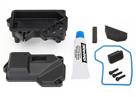 Sealed Receiver Box & Cover/ Access Plug/ Foam Pads/ Silicon Grease/ 2.5x10 CS (3)