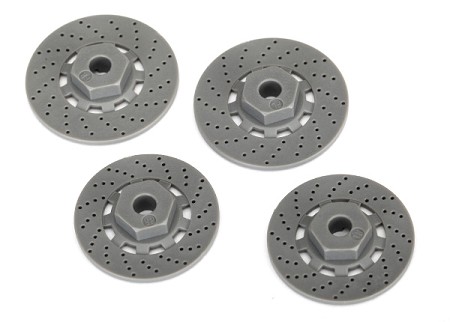 Hex Wheel Hubs (Disc Brake Rotors) (4)