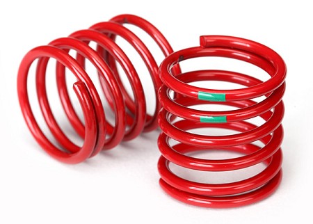 Shock Springs (Red) (4.075 Rate, Green Stripe) (2)