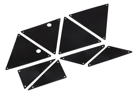 Tube Chassis, Inner Panels (Front (2)/ Middle (4)/ Rear (2)) (Plastic) for Unlimited Desert Racer®