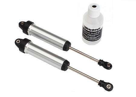 134mm Aluminum GTR Shocks (Fully Assembled w/o Springs) (Front, No Threads)
