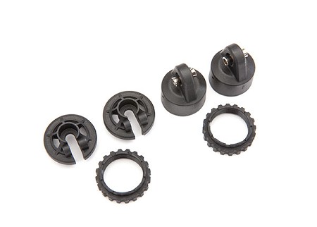 Shock Caps, GT-Maxx Shocks/ Spring Perch/ Adjusters/ 2.5x14 CS (2) (For 2 Shocks)