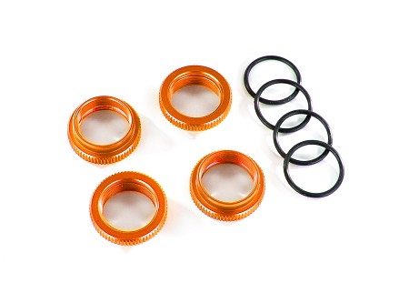 GT-Maxx® Shock Spring Retainer (Adjuster), Anodized Aluminum (4) (Assembled with O-Ring)