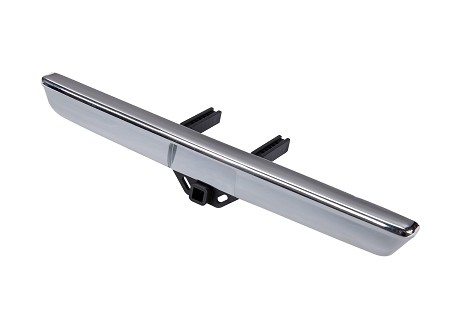 Rear Chrome Bumper with Bumper Mount & Hardware