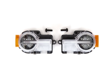 Complete Headlight Assembly (2) (Fits #9211 Body)