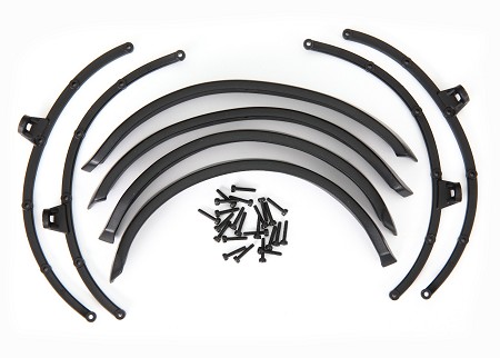 Front & Rear Fender Flares & Mounts (Fits #9211 Body)