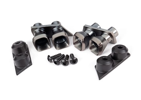 Exhaust Tips with Mounts & Hardware