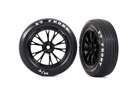 Mickey Thompson® ET Front® Tires on Weld Racing® Wheels (Includes Foam Inserts) (Multiple Color Options)