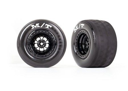 Mickey Thompson® ET Drag® Slicks on Weld Wheels (Rear) (Multiple Color Options)